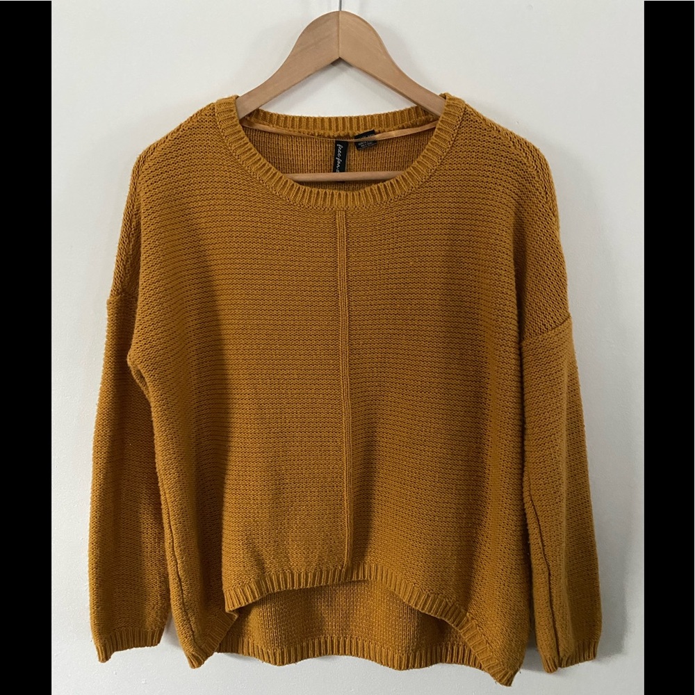 Free for all gold sweater